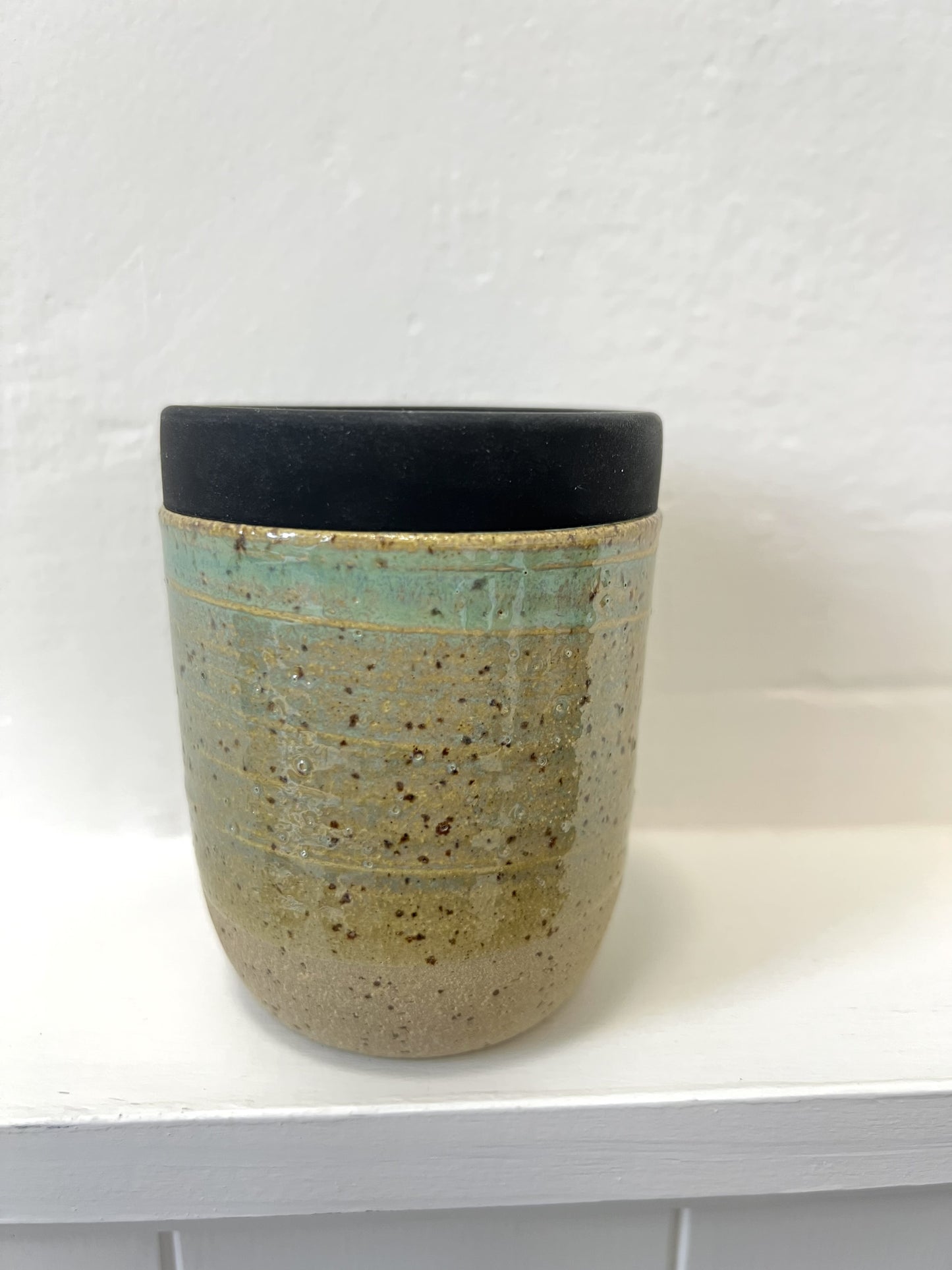 Ceramic Takeaway Cup - Muddy Lagoon