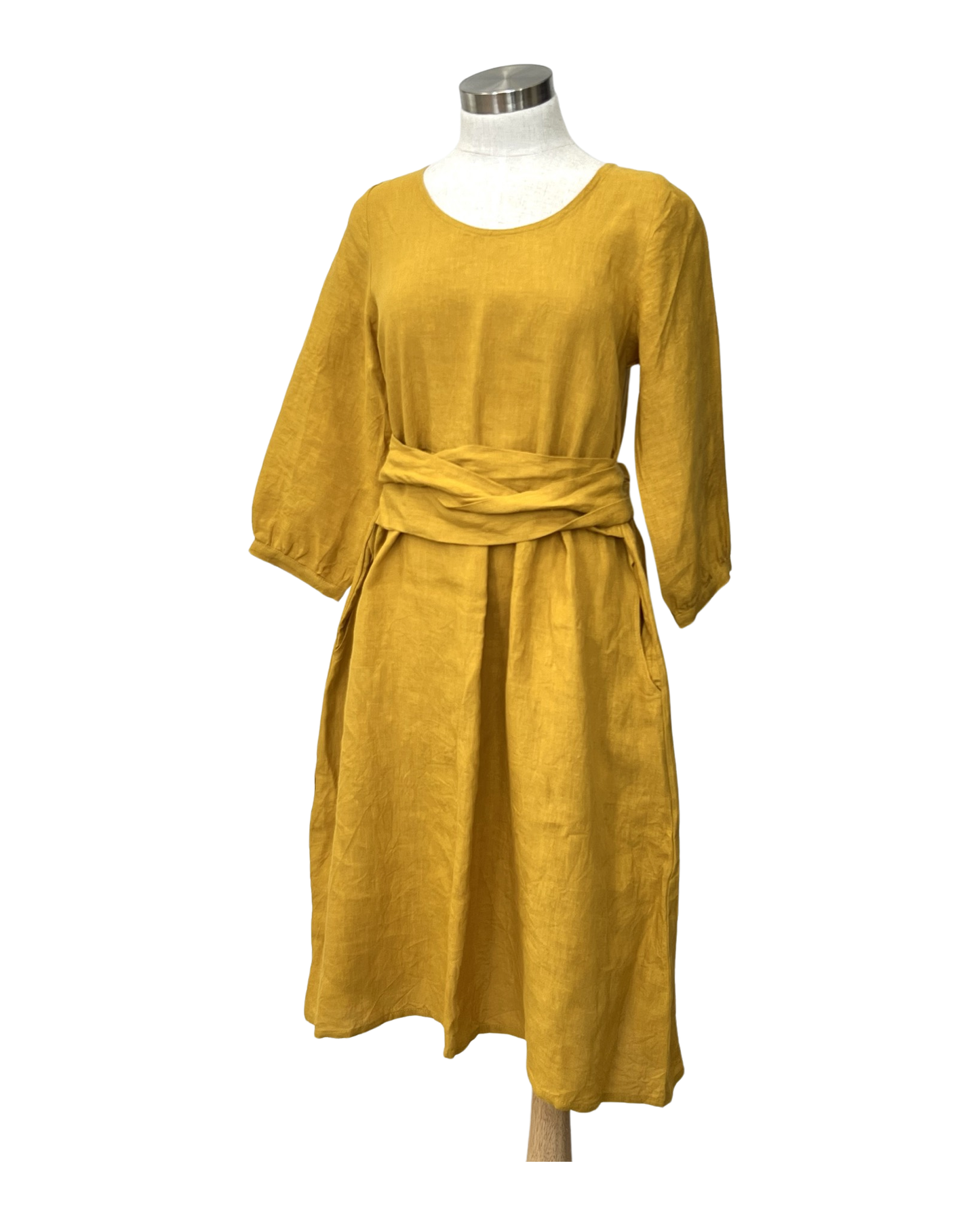 Long Sleeve Mollie Dress - Marigold