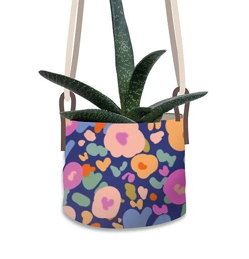 Hanging Canvas Planter - Sidney