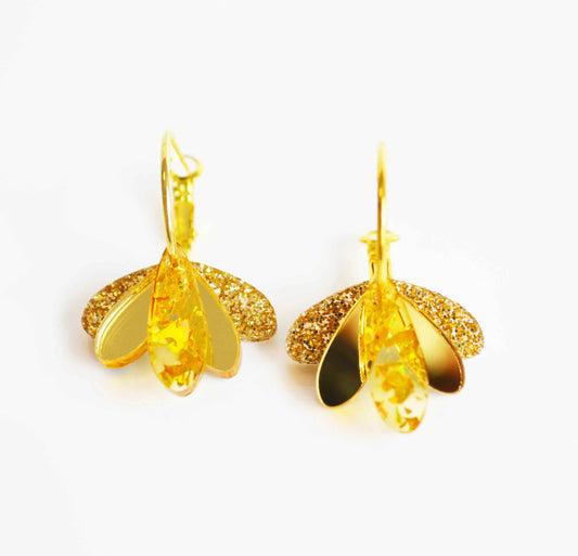 Happy Hour Earrings - Golds