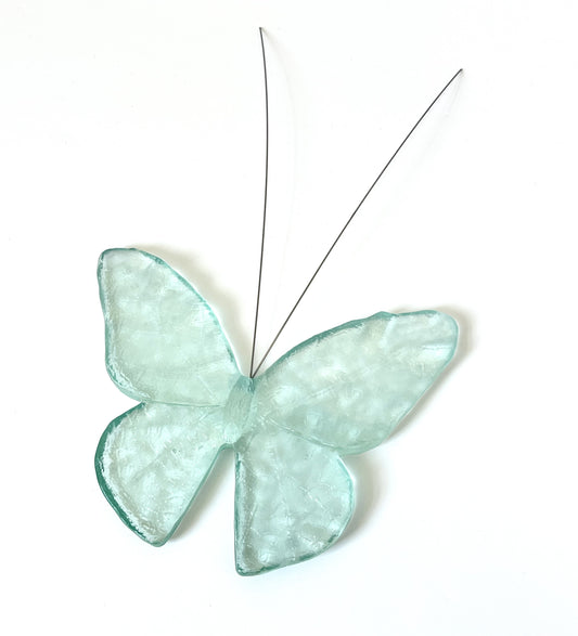 Glass Monarch / Kakahu Butterfly - Pale Jade