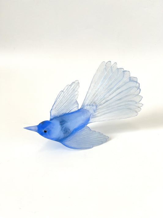 Fantail / Pīwakawaka - Pale Cobalt Blue