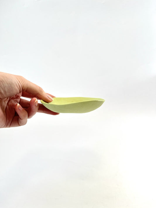 Pistachio Bowl - One of a Kind Ceramic - Tiny 10cm