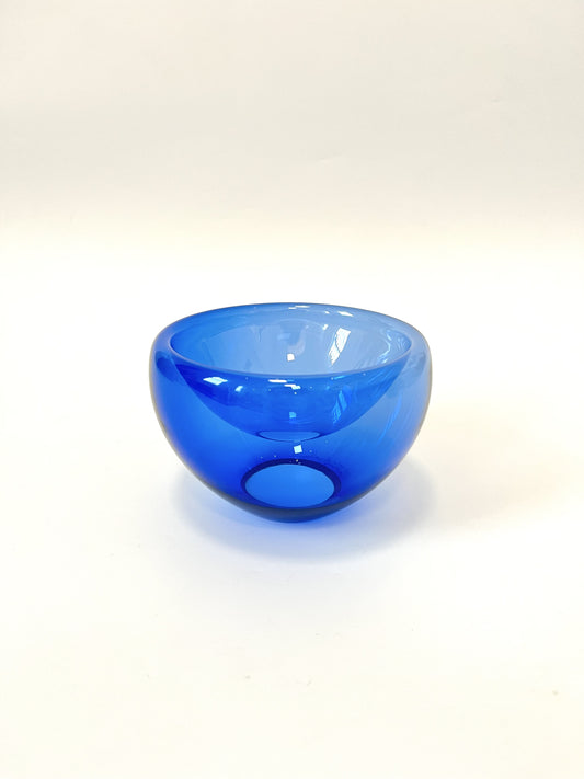 Handblown Glass Mini "Fulvio" Bowl - Cobolt