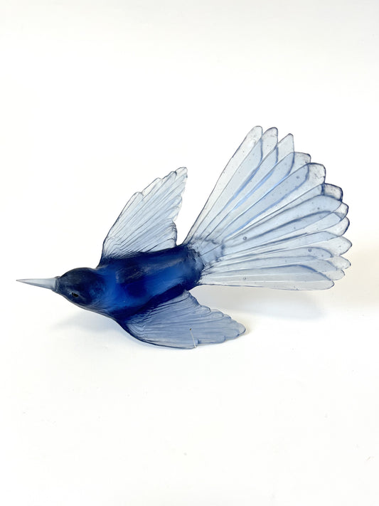 Fantail / Pīwakawaka - Steel Blue