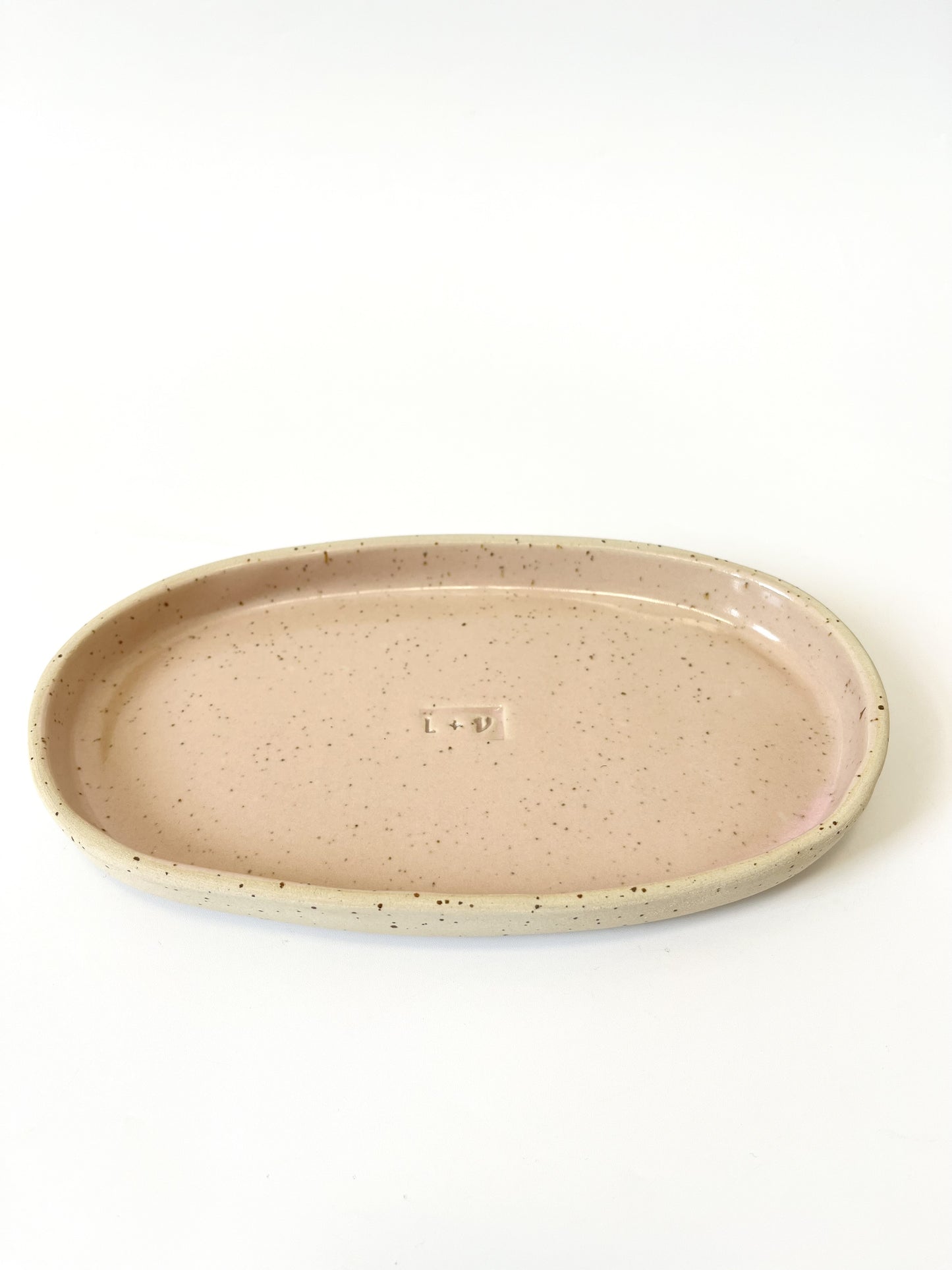 Ceramic Tray - Small - Pink