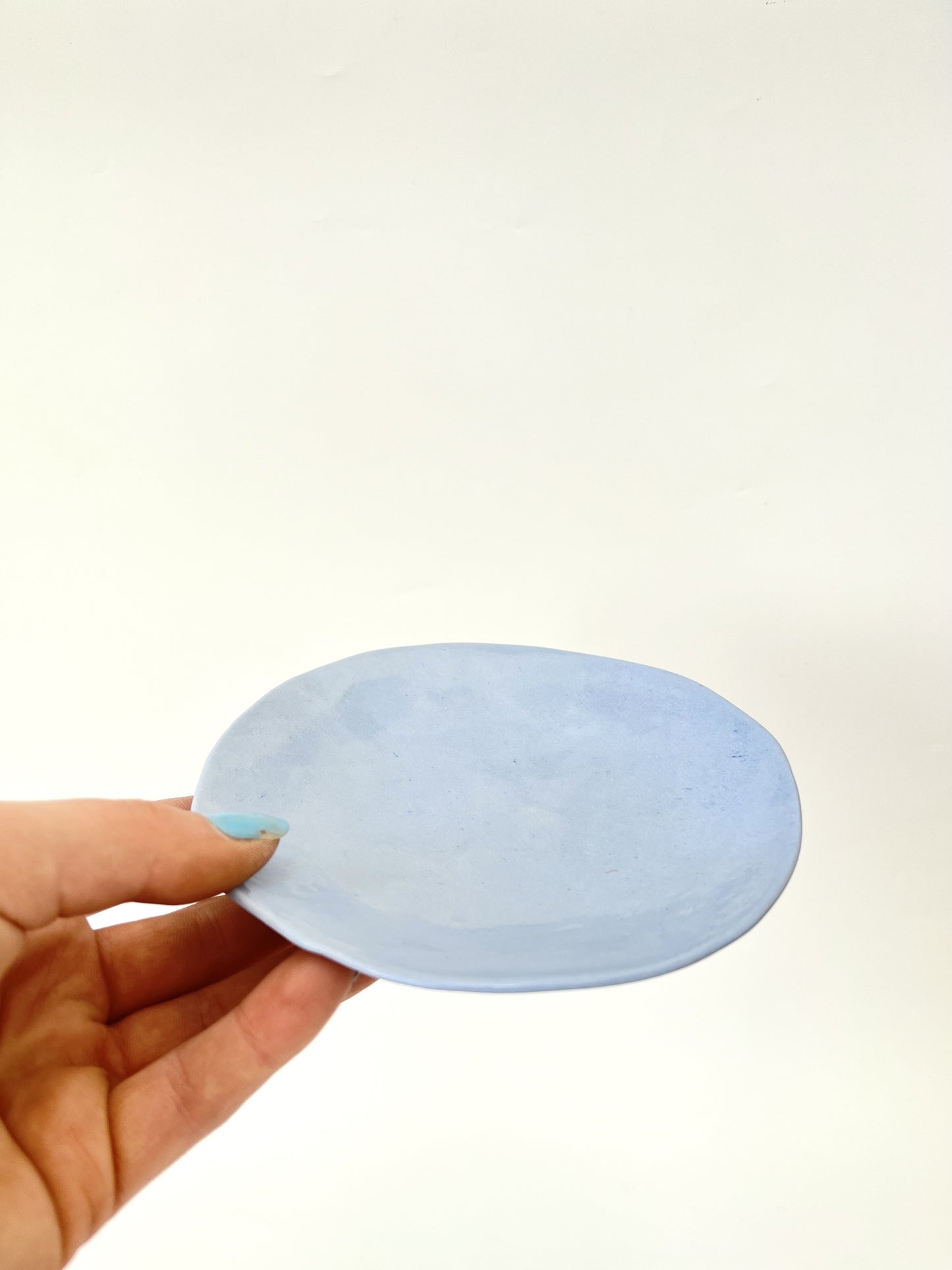 Periwinkle Porcelain Dish - One of a Kind Ceramic - Small 15cm