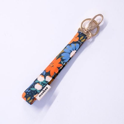 Key Wristlet - Retro Floral