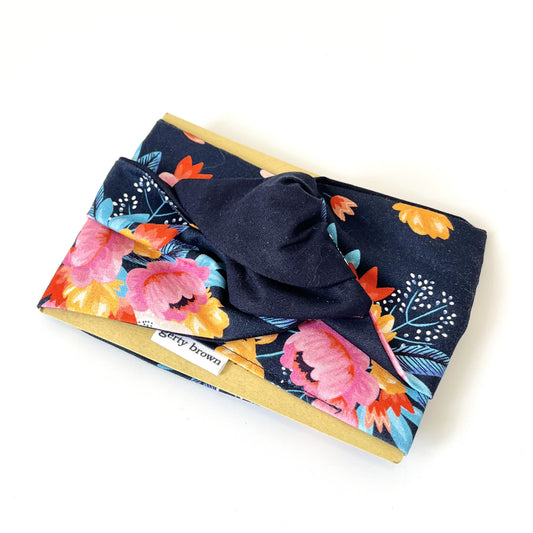Girlband - Vibrant Bouquet/Navy