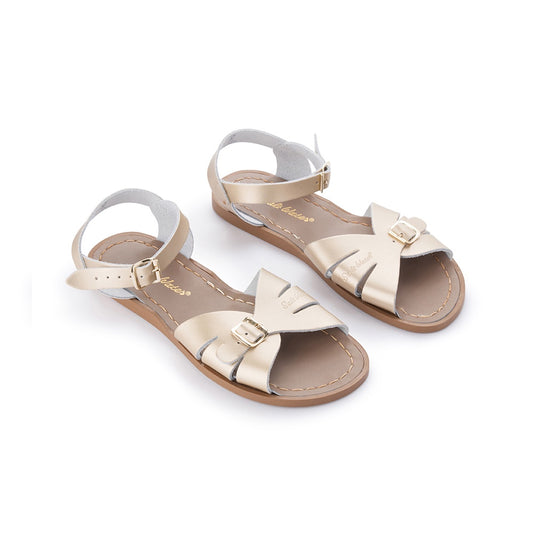 Saltwater "Classic" Sandals - Gold