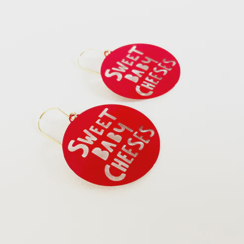 Sweet Baby Cheeses Earrings