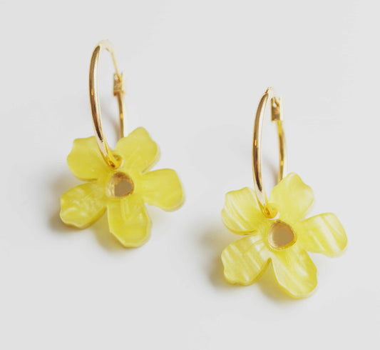 Wildflower Earrings - Buttercup