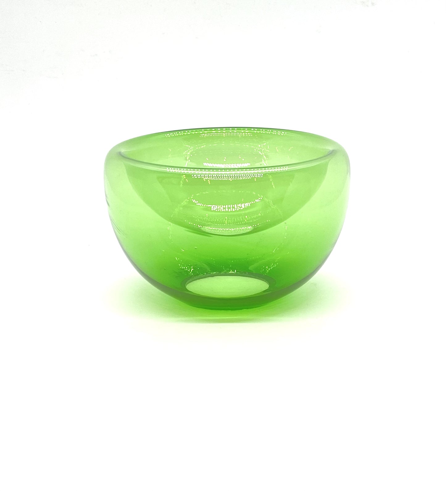 Handblown Glass Mini "Fulvio" Bowl - Spring Green