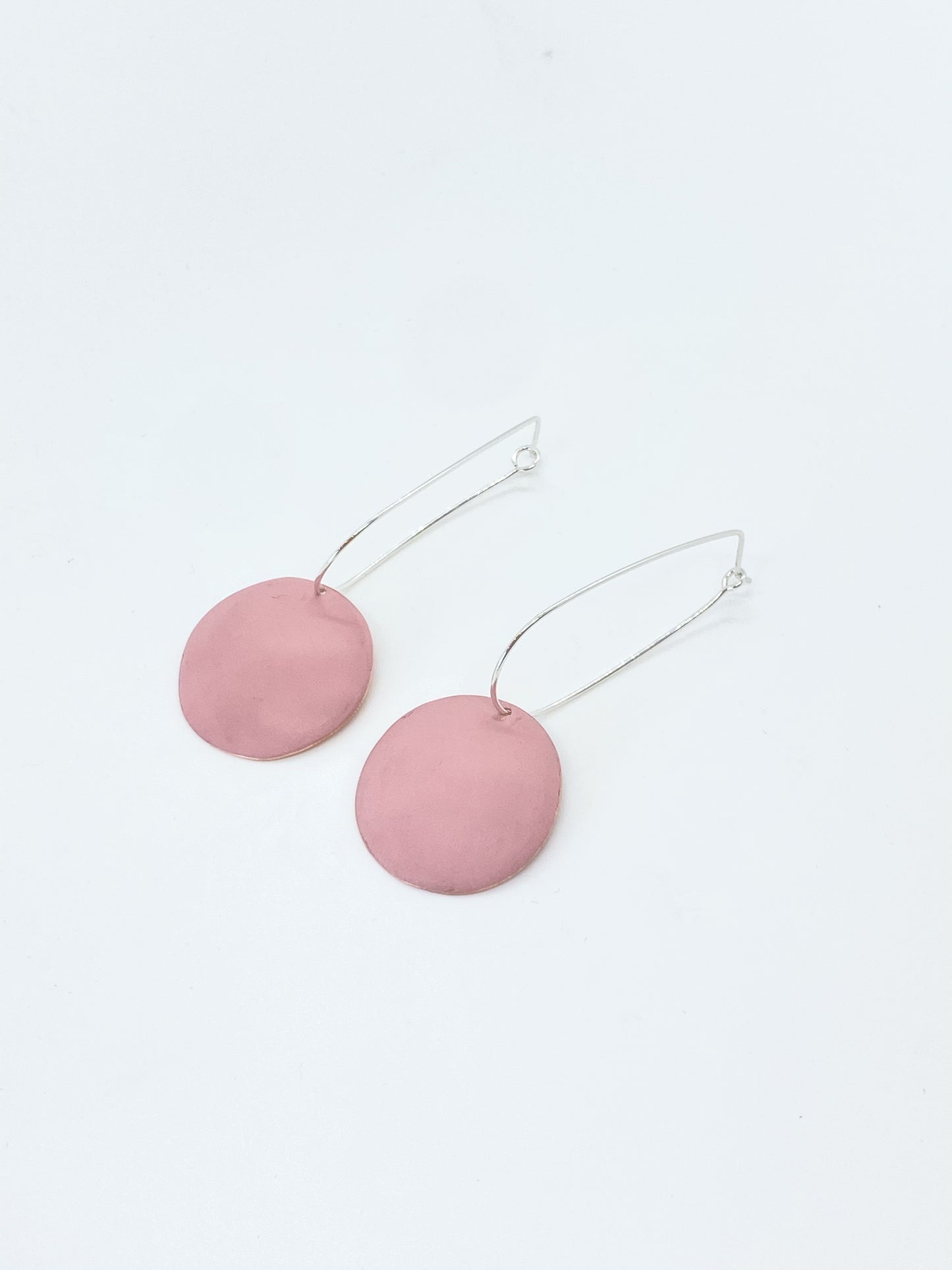 Comet Drop Earrings - Pink