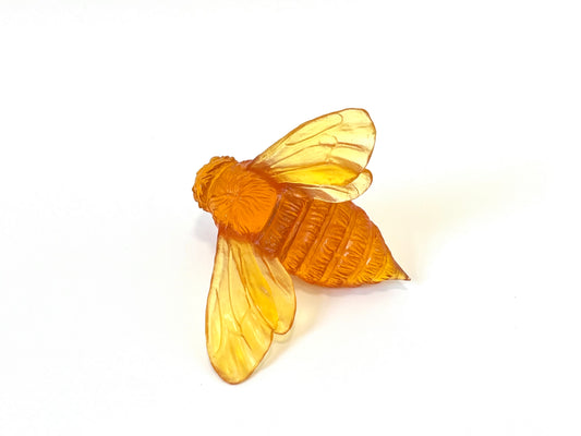 Bee Glass artwork by Luke Jacomb - Orange