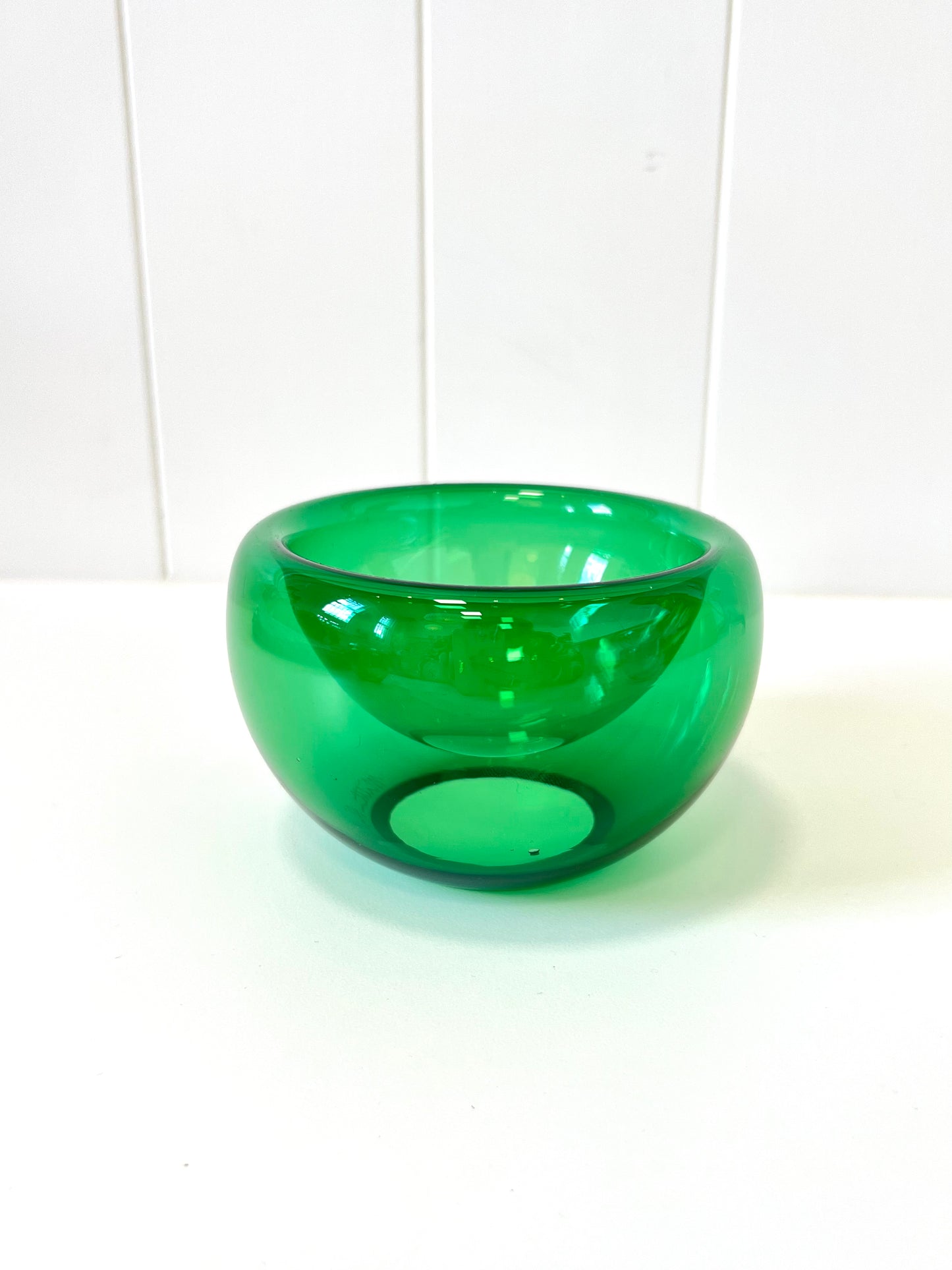 Handblown Glass Mini "Fulvio" Bowl - Emerald