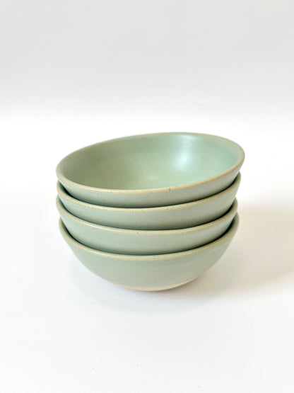 Handmade Ceramic Snack Bowl - Green