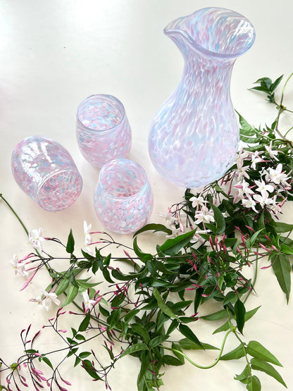 Handblown Glass Carafe - Dawn