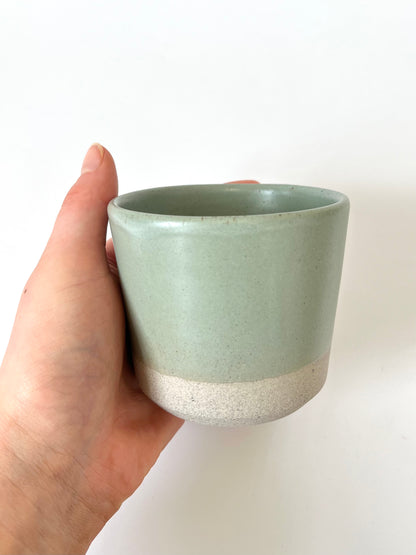 Handmade Ceramic Tumbler - Green