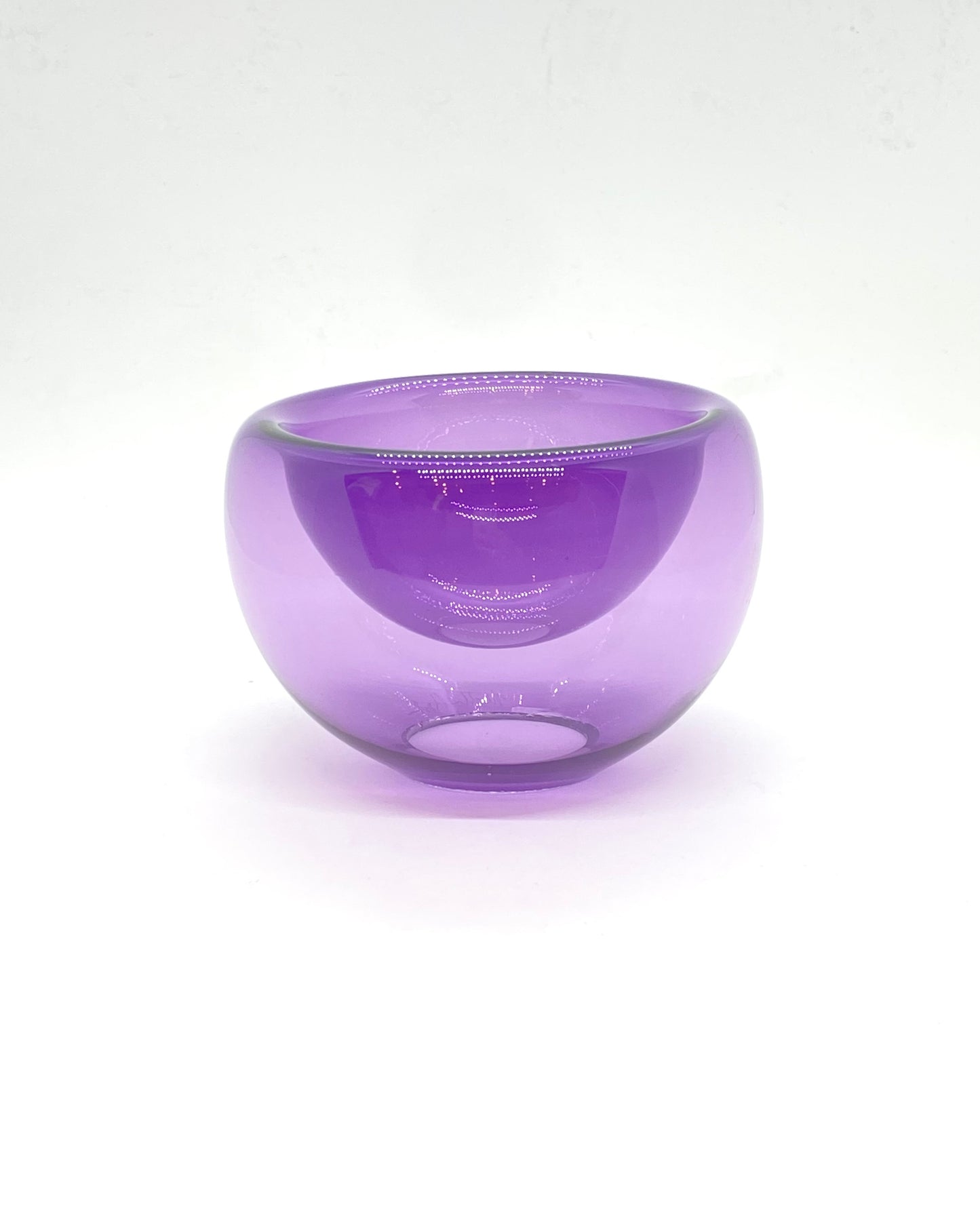 Handblown Glass Mini "Fulvio" Bowl - Hyacinth