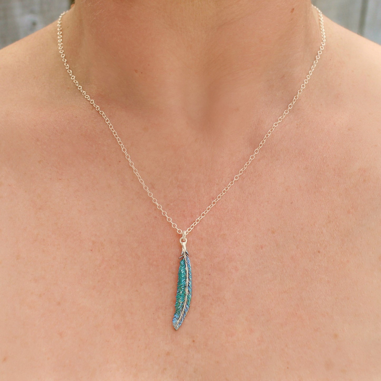 Tui Feather Necklace