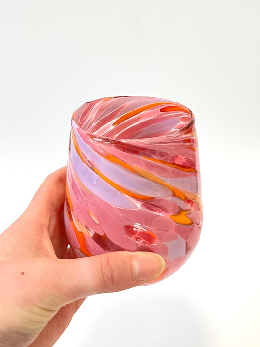 Handblown Glass Tumbler - 'Lush' Edition