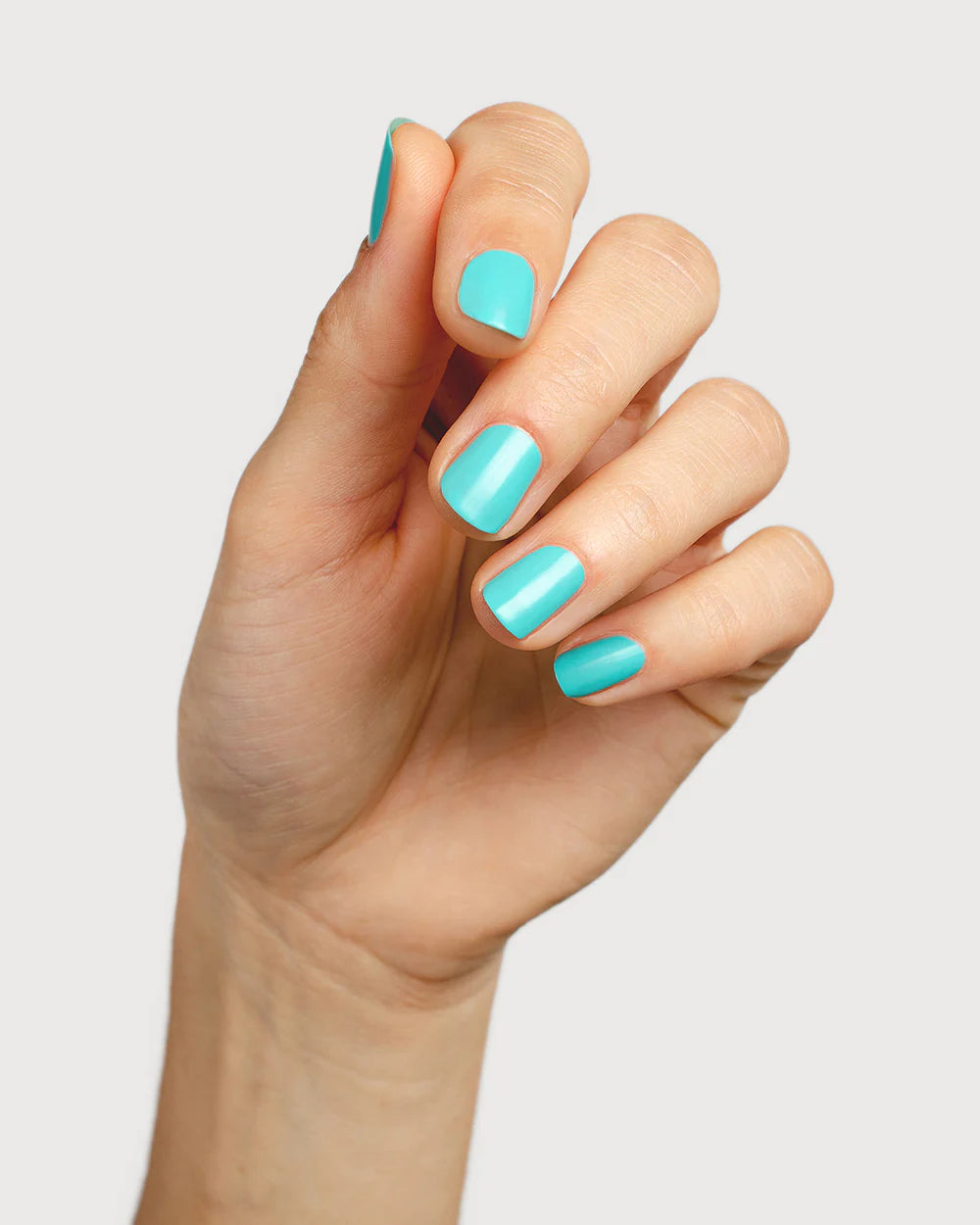 "Breeze" Turquoise Crème Nail Polish - 10ml