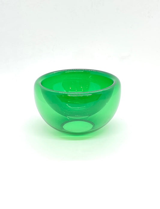 Handblown Glass Mini "Fulvio" Bowl - Emerald