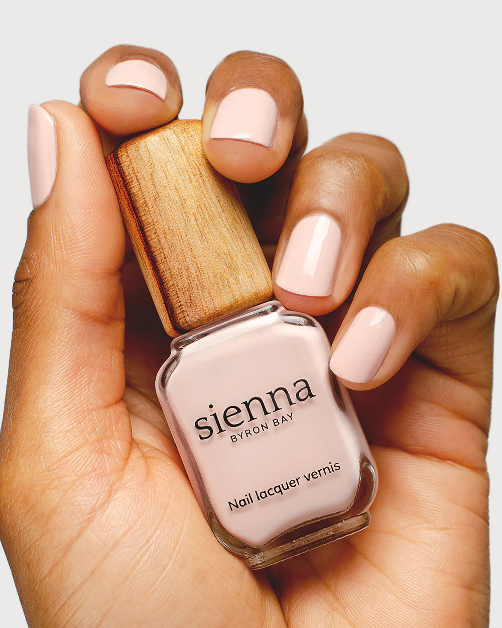 "Serenity" Champagne Pink Crème Nail Polish - 10ml