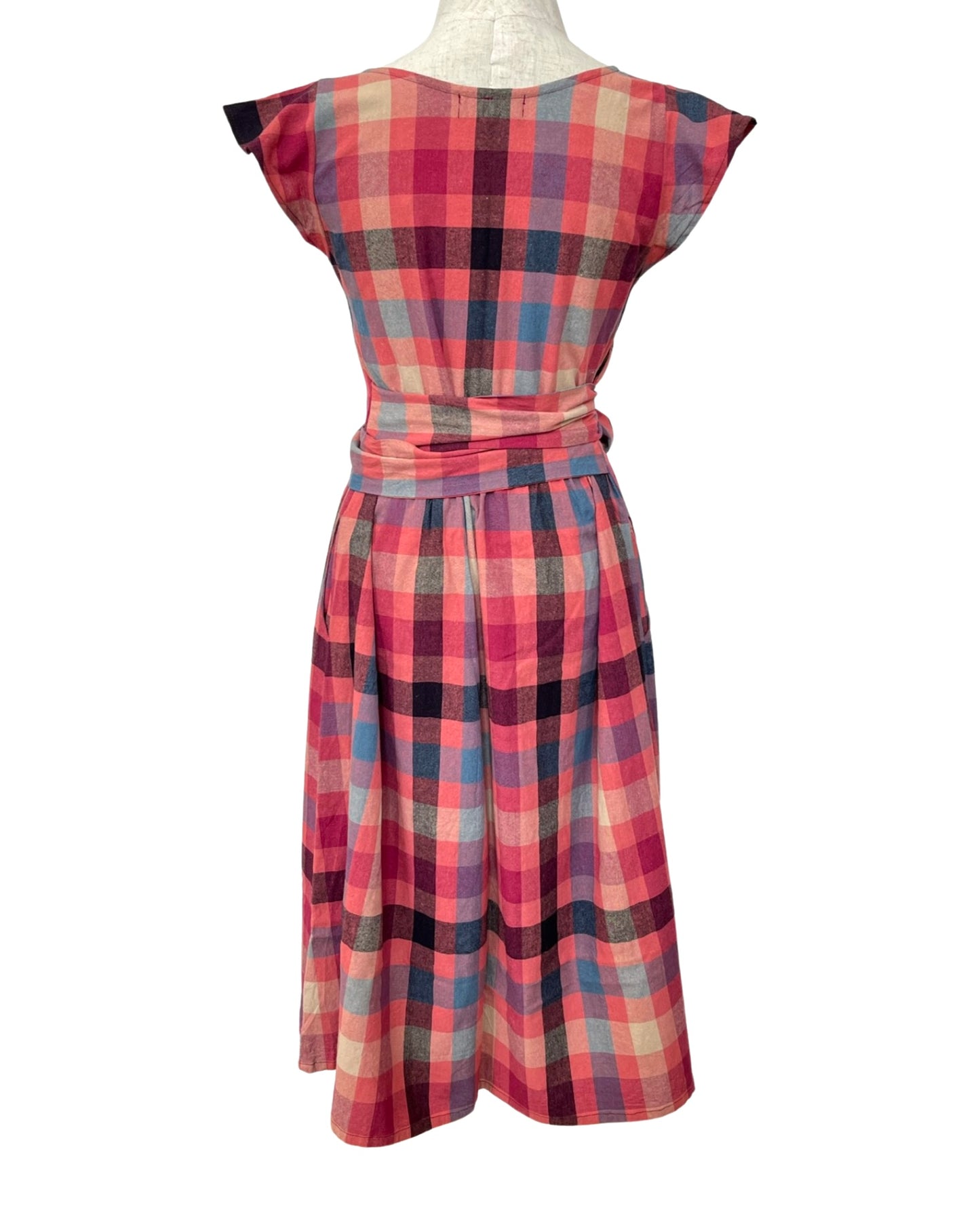 "Mollie" Dress - Pink Check