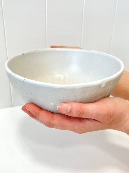 Ceramic Serving Bowl - White