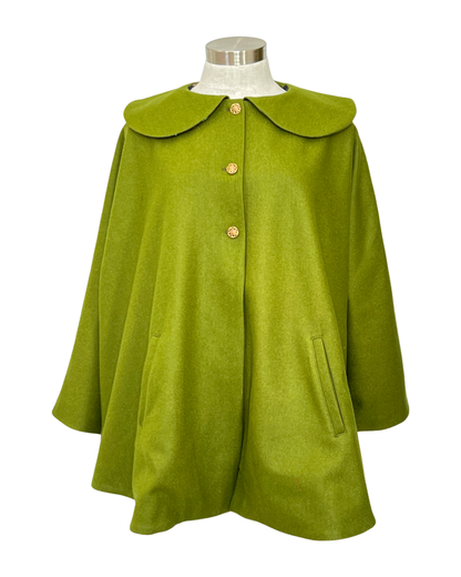 Luiza Coat - Chartreuse Green