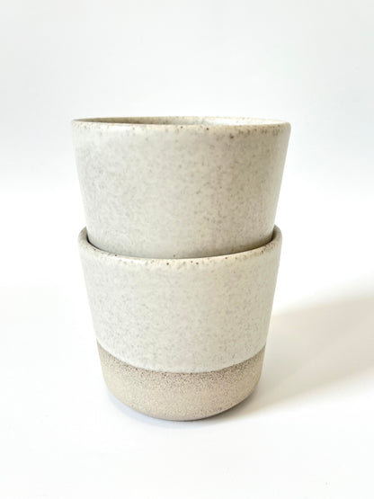 Handmade Ceramic Tumbler - White