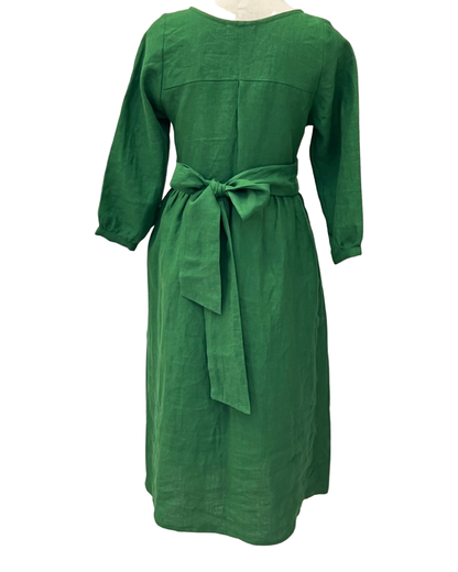 Long Sleeve Mollie Dress - Evergreen