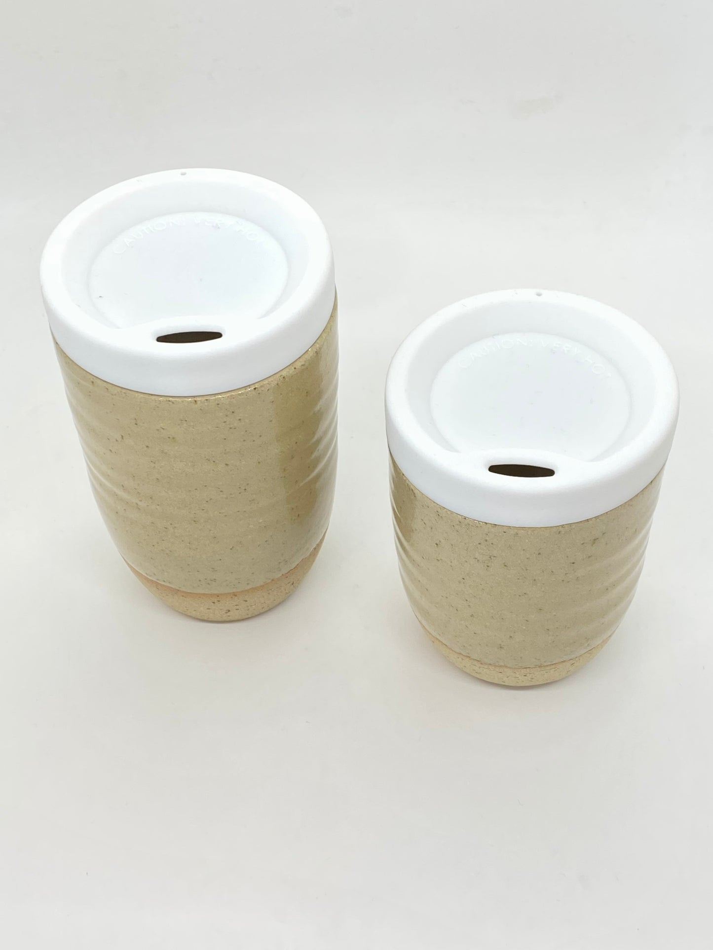 Ceramic Takeaway Cup - Tan