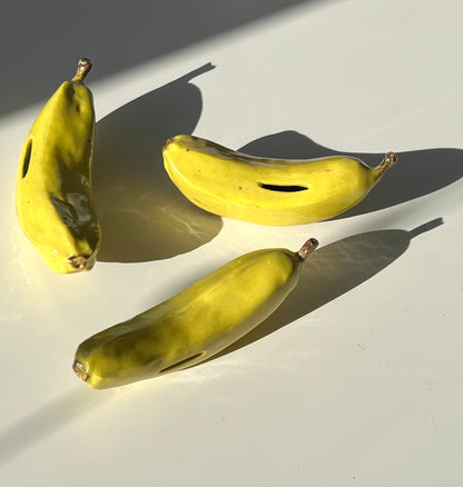 Handmade Ceramic Money Fruit - Banana