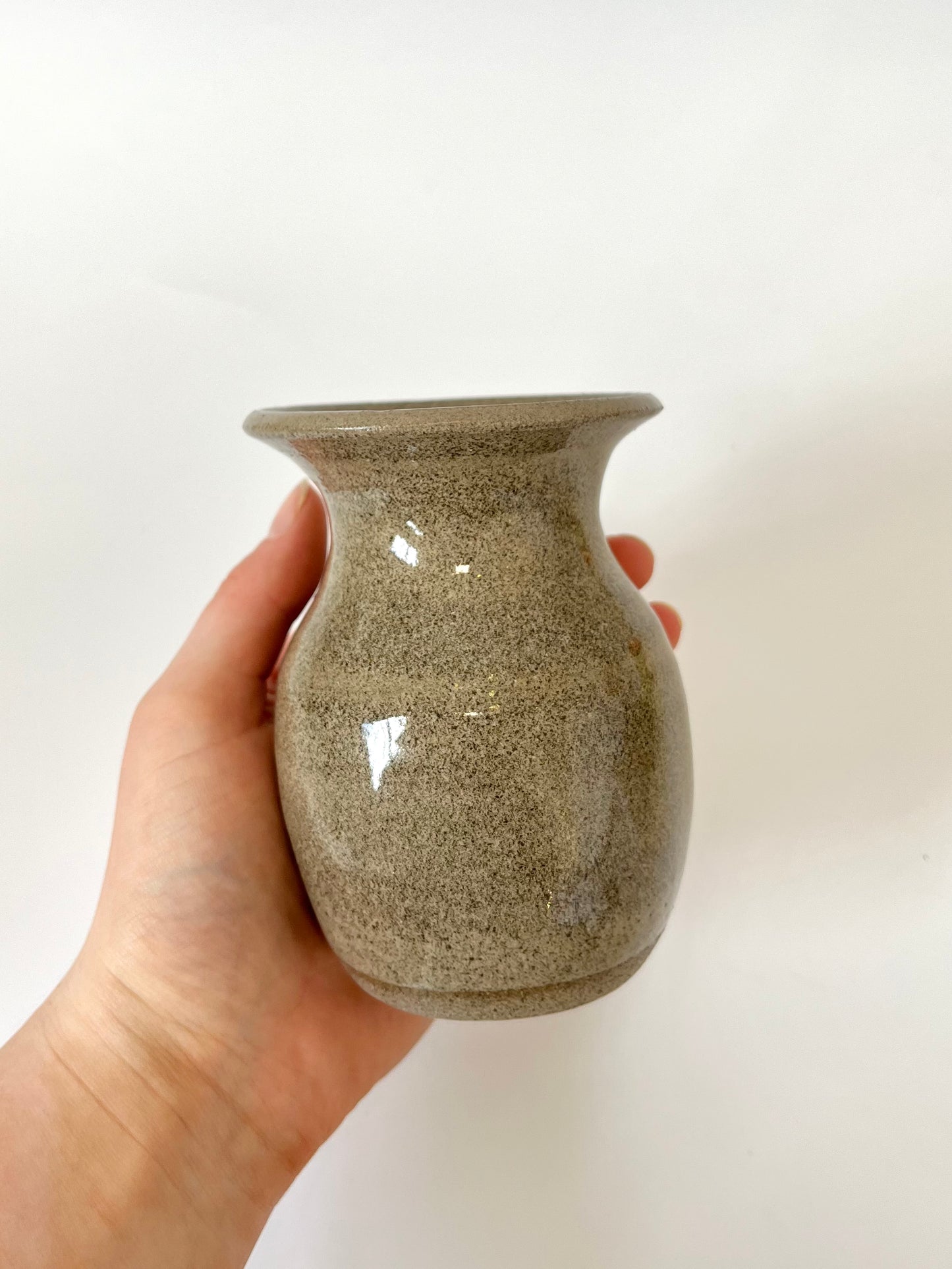 Handmade Ceramic Bud Vase - Sandstone