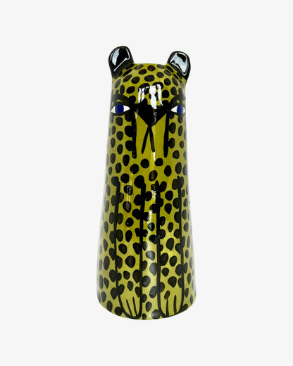 Green Cheetah Vase by Studio Soph