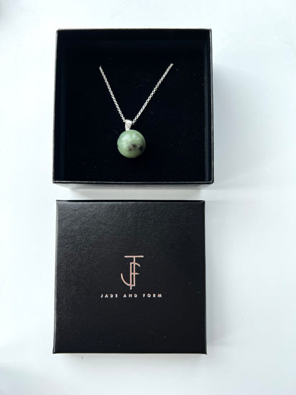 Paoro (Ball) Pendant on Sterling Silver Chain (PE-SH1m)