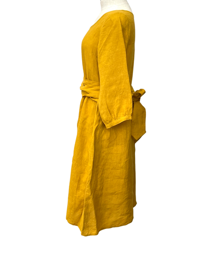 Long Sleeve Mollie Dress - Marigold