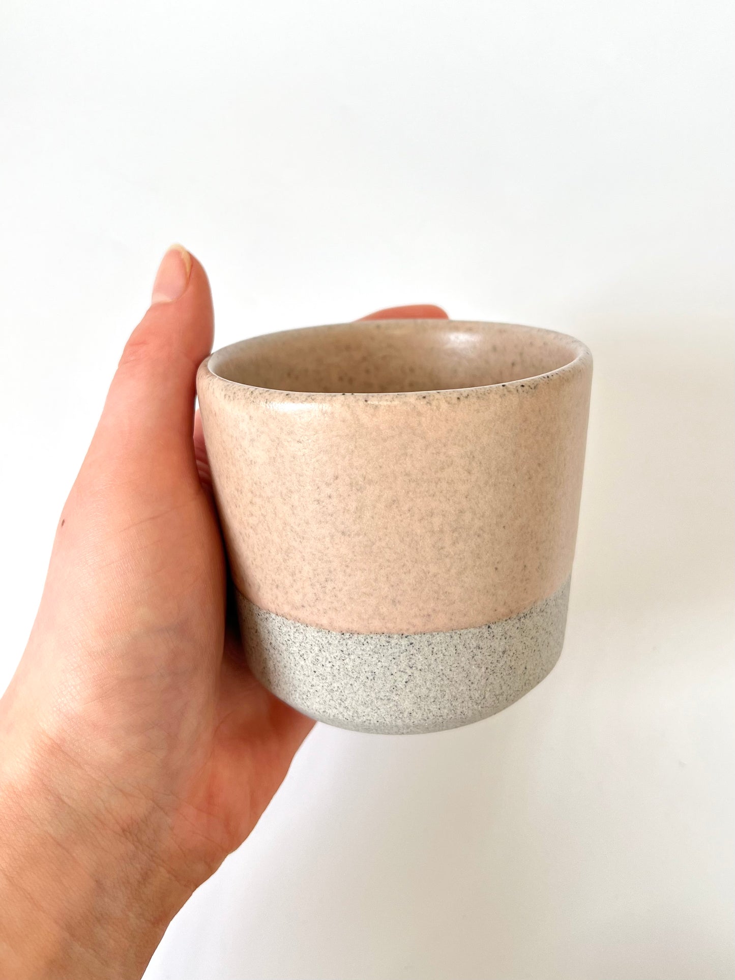Handmade Ceramic Tumbler - Pink