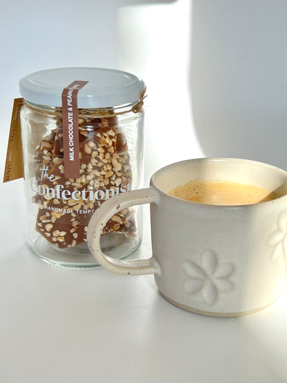 Milk Chocolate & Peanut Toffee - Jar, 200g