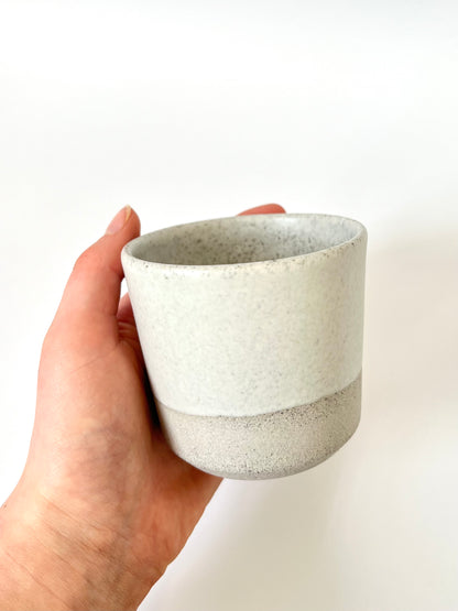 Handmade Ceramic Tumbler - White