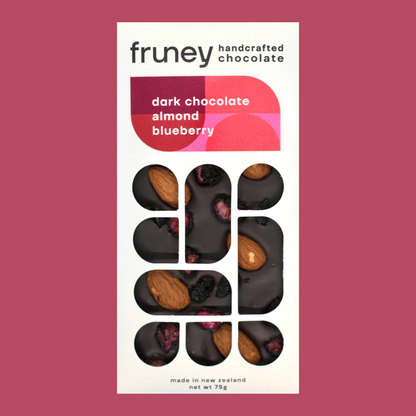 Dark Chocolate, Almond & Blueberry Bar - 75g