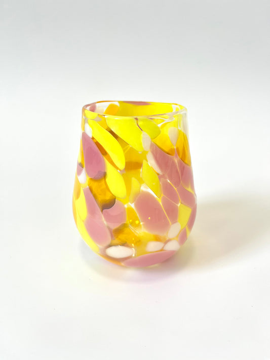 Handblown Glass Tumbler - ‘Petals’ Limited Edition
