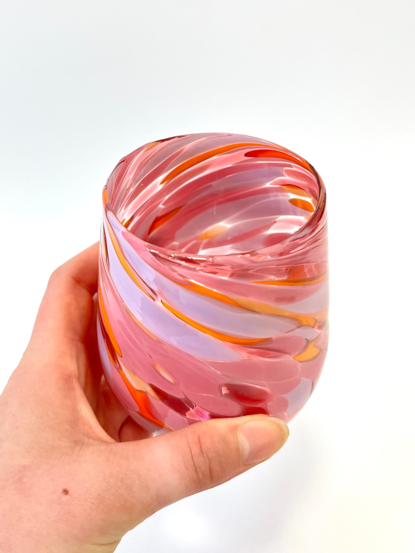Handblown Glass Tumbler - 'Lush' Edition