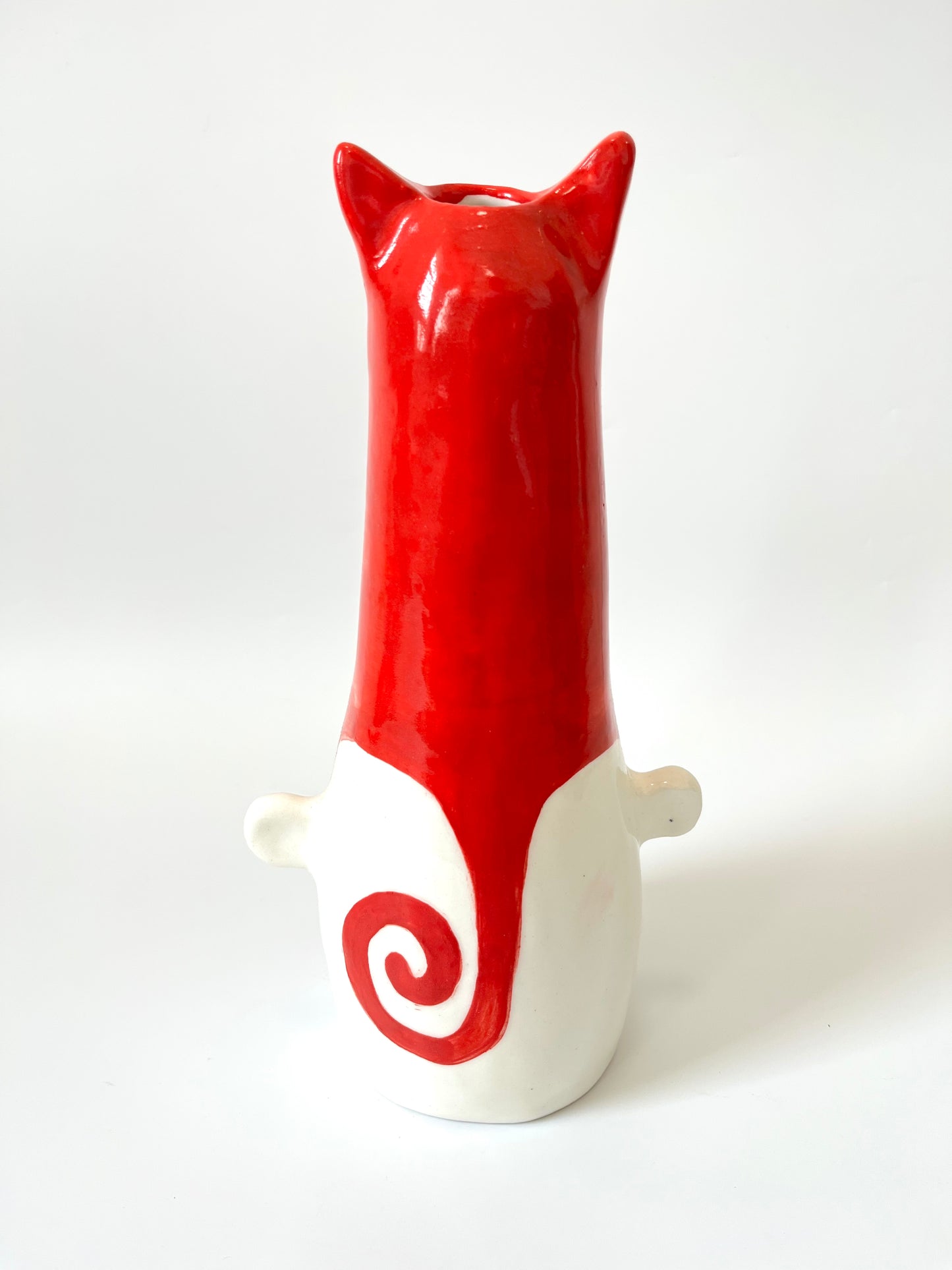 Cat Human Vase #3 by Studio Soph