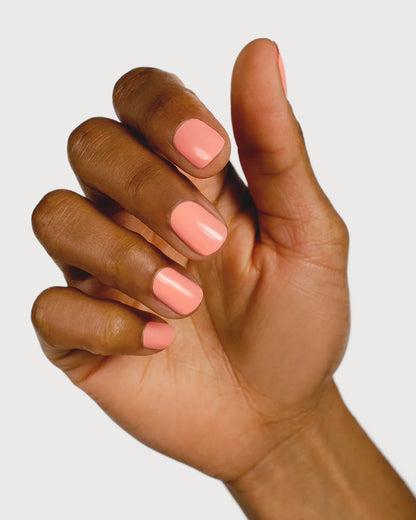 "Joy" Vibrant Peach Crème Nail Polish - 10ml