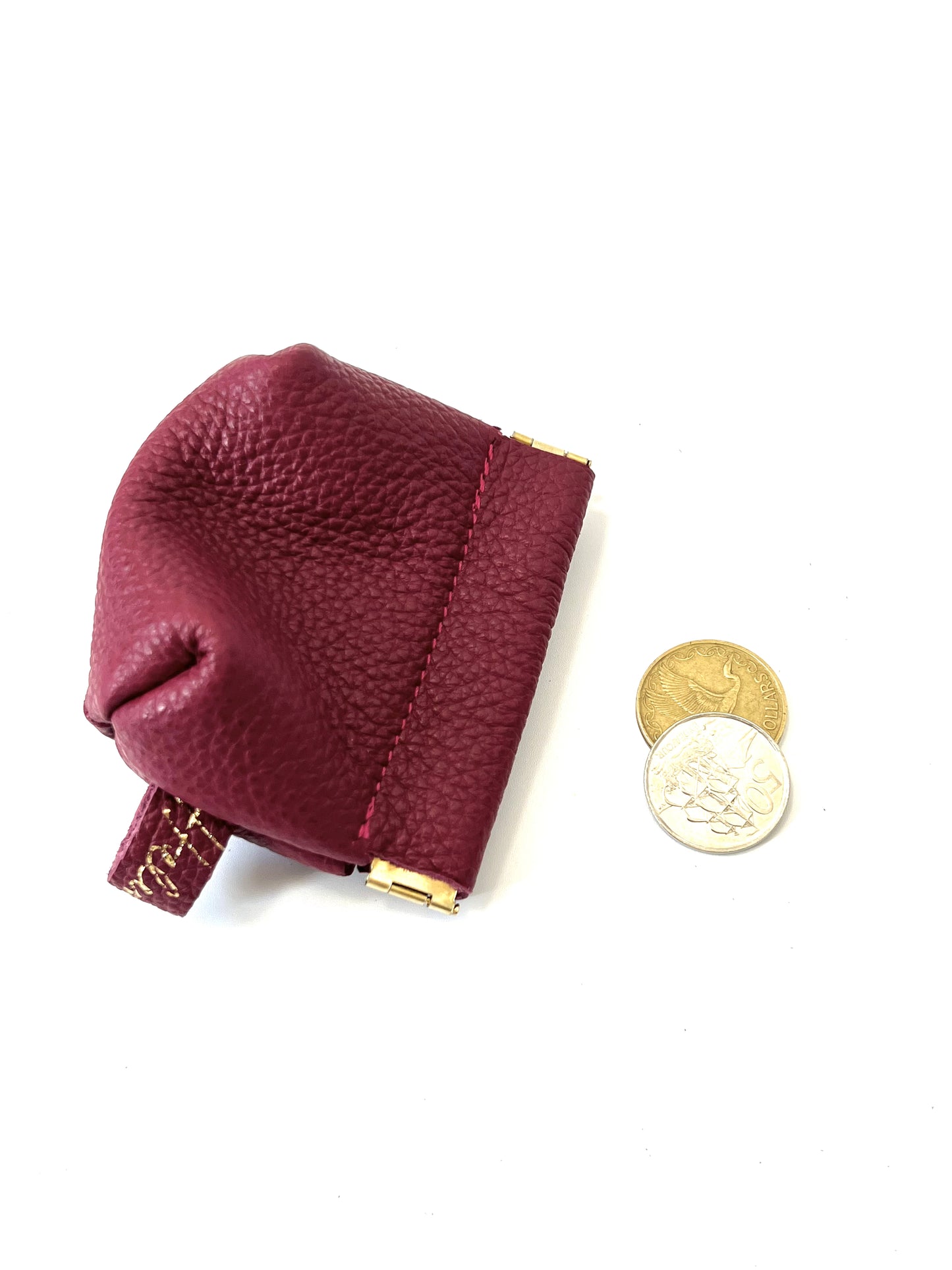 Magnetic Snap Pouch - Mini - Raspberry