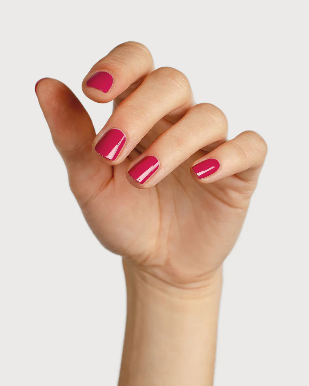 Glam Raspberry Nails